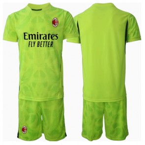 AC Milan Brankářské Dětské Alternativní dres komplet 2024-25 Krátký Rukáv (+ trenýrky)
